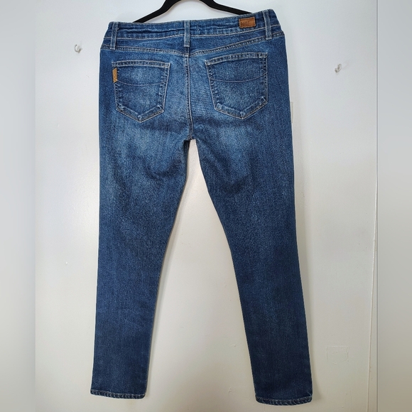 Paige women's Skyline ankle peg jeans, size 30, mid rise, skinny, cotton blend. - Picture 5 of 16